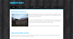 Desktop Screenshot of heineyfarm.com